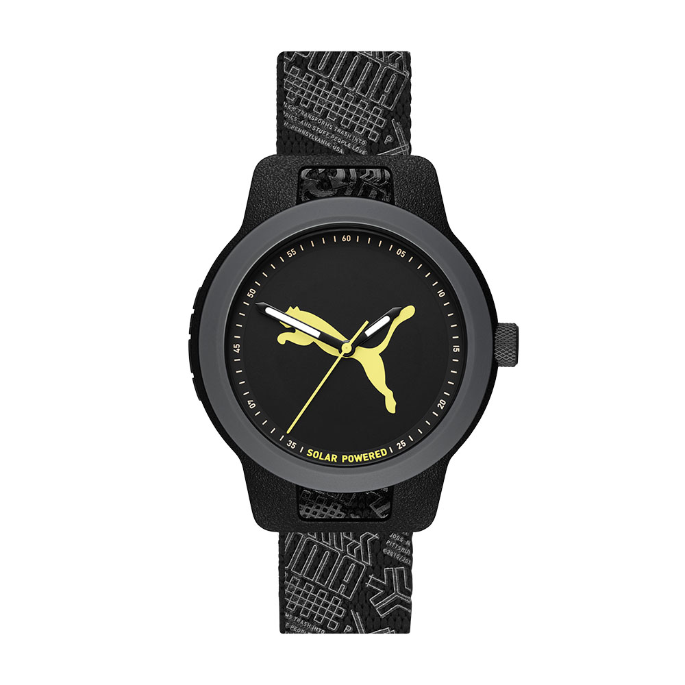 Reloj para Caballero Puma P5075A con color Negro Correa de Nylon