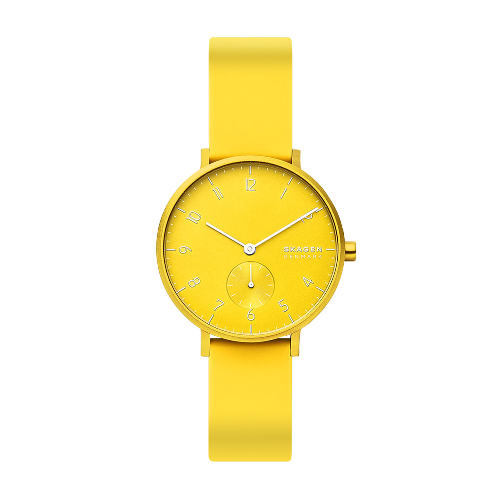 Foto 2 pulgar | Reloj Skagen Skw2820 color Amarillo