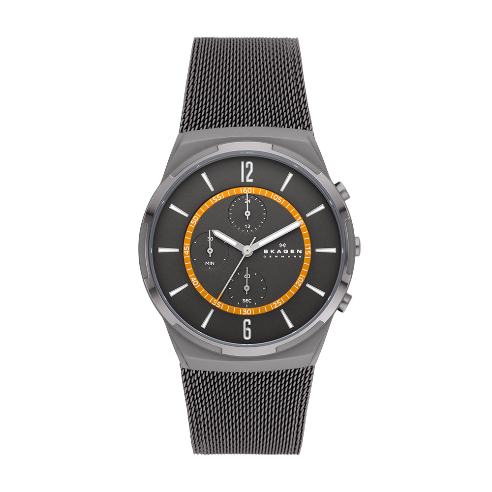 Foto 2 pulgar | Reloj Skagen SKW6804 color Gunmetal, Extensible Tipo Malla