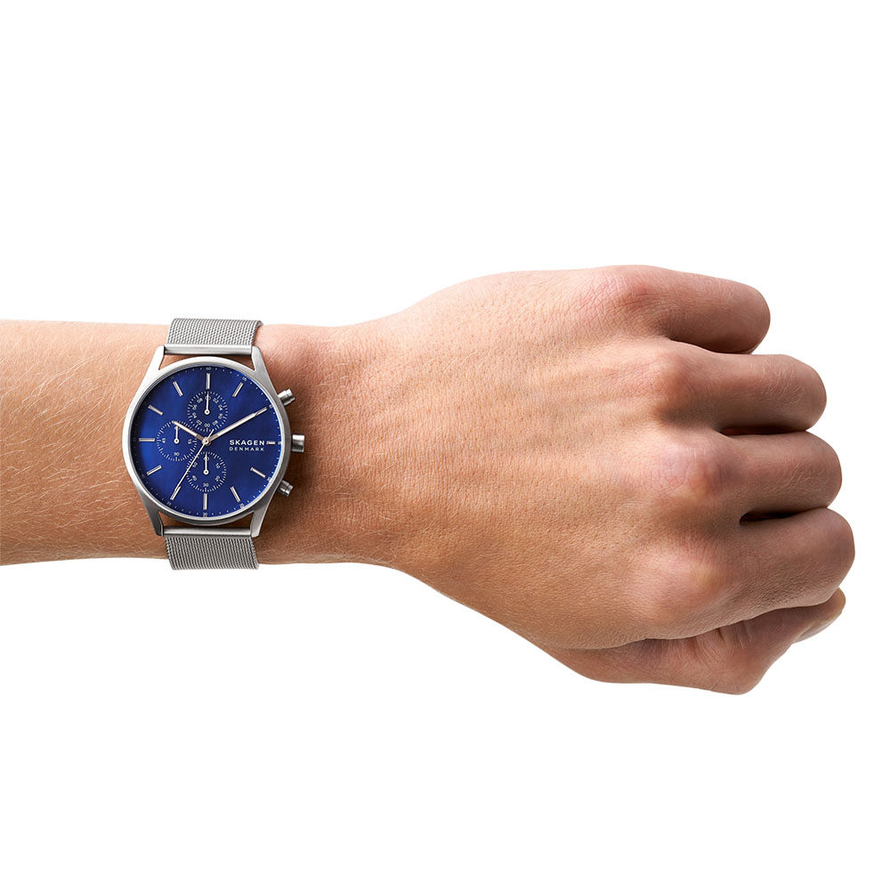 Foto 4 pulgar | Reloj Skagen SKW6652 Carátula color Azul, Análogo