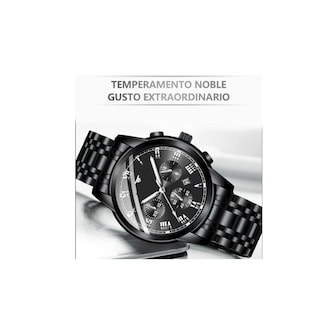 Foto 2 | Reloj Original con Fechador Correa Metálica para Hombre