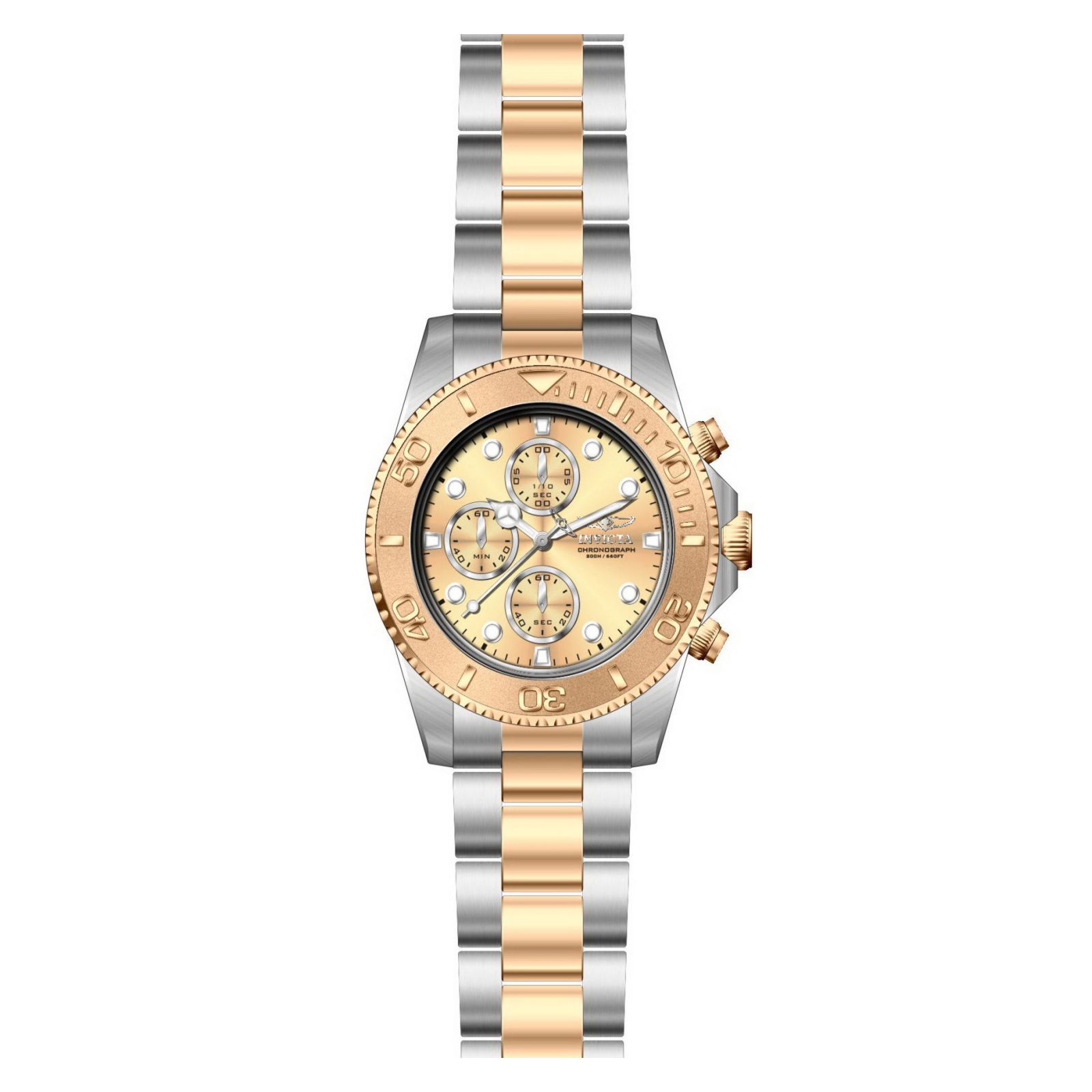 Foto 3 pulgar | Reloj Invicta para Hombre 1775 Pro Diver Oro Rosa