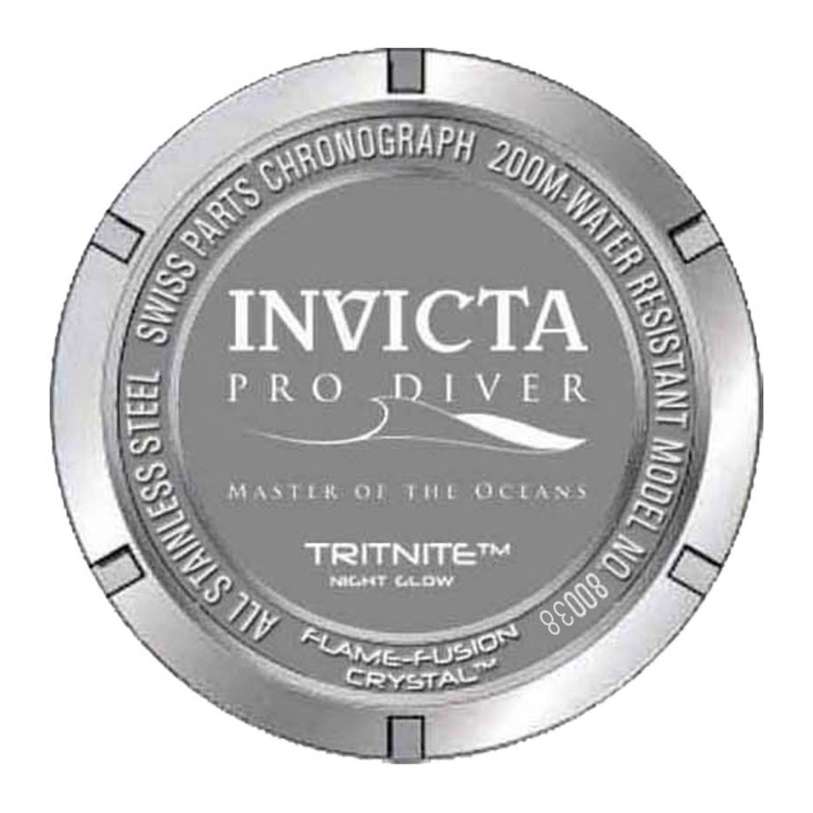 Foto 4 pulgar | Reloj Invicta para Hombre 80038 Pro Diver color Plata