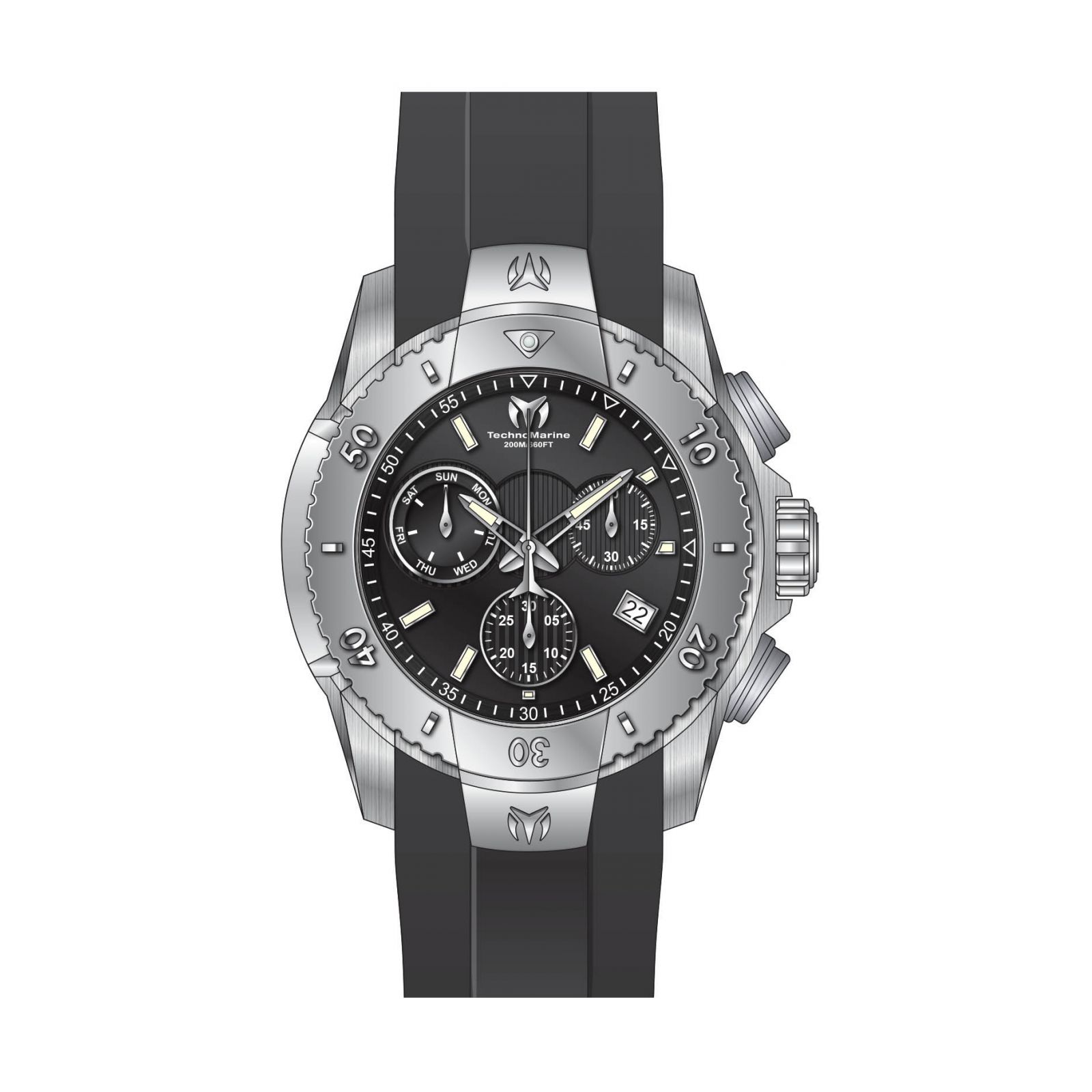 Foto 2 | Reloj Technomarine Uf6 Tm-620001 Acero Inoxidable Hombres