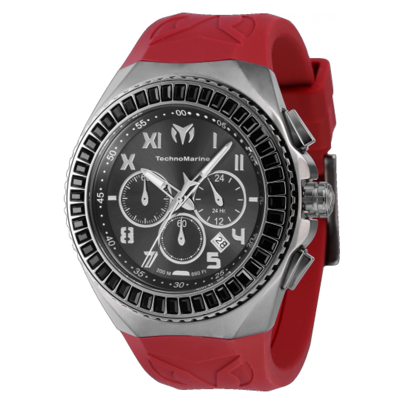 Foto 2 pulgar | Reloj Technomarine Manta TM-221028 color Rojo de Acero Inoxidable para Hombre