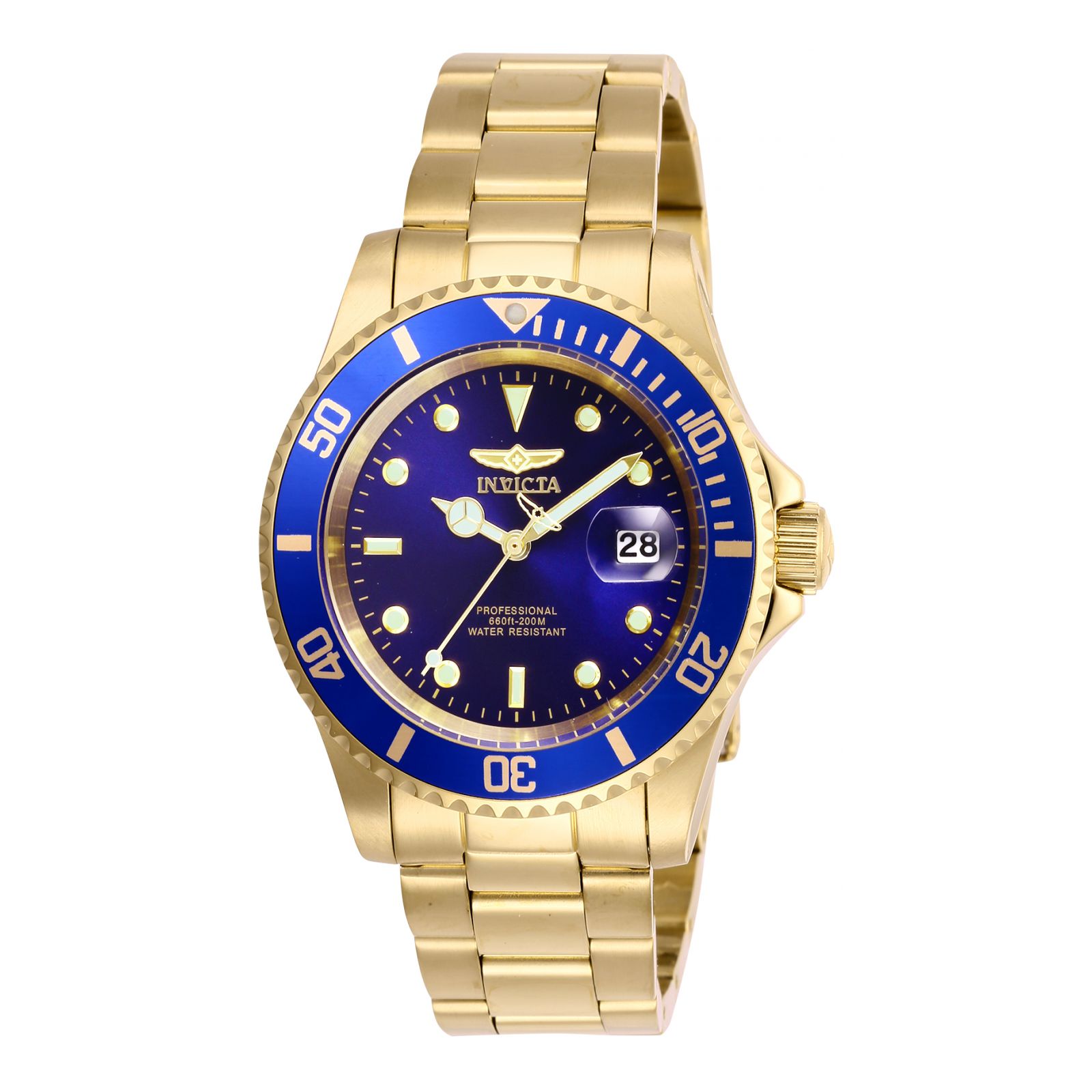 Foto 2 pulgar | Reloj Invicta Pro Diver Dorado para Hombre