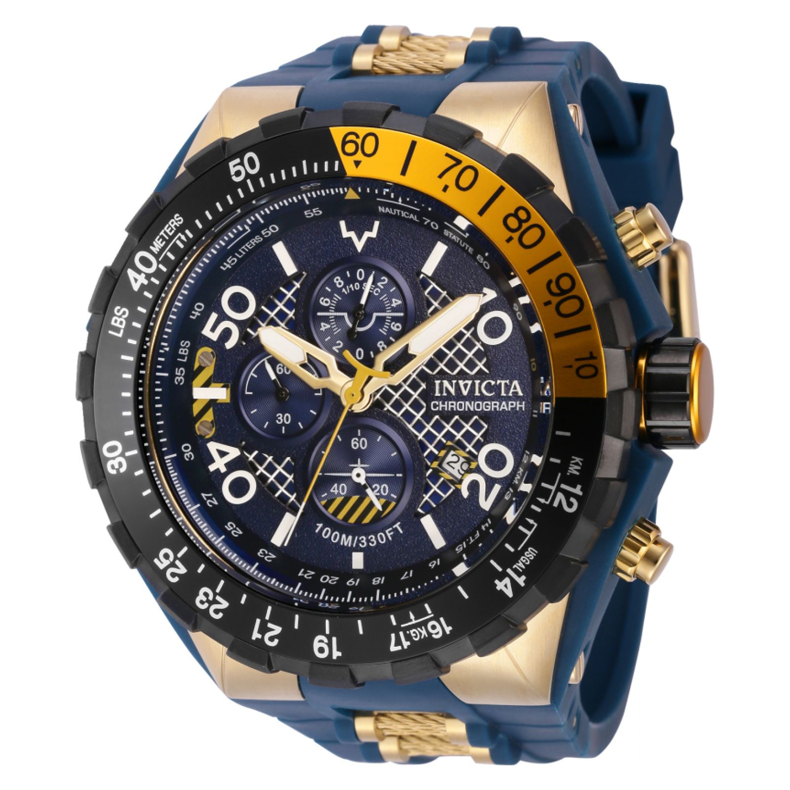 Reloj Invicta Aviator 40125 de Acero Inoxidable para Hombre