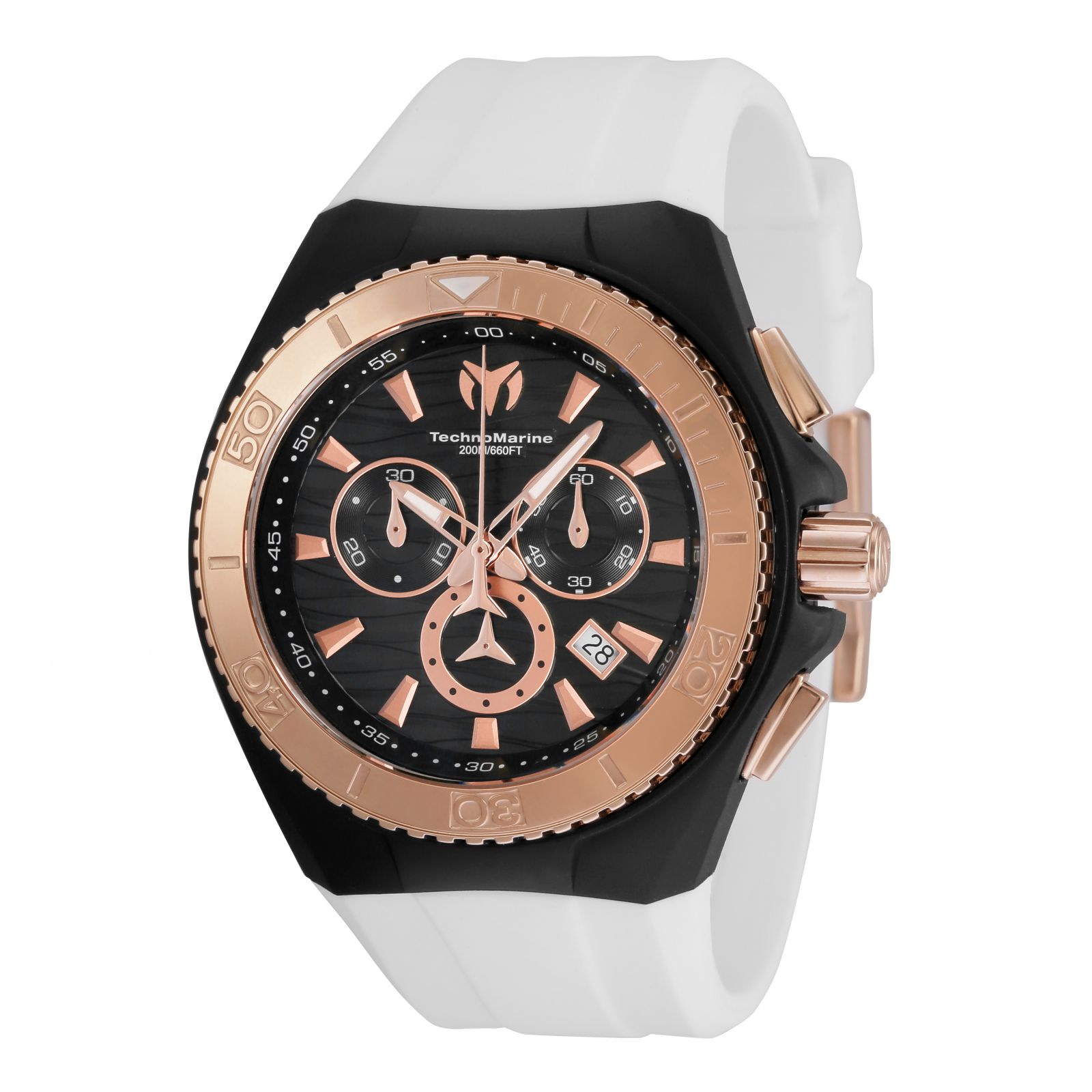 Foto 2 | Reloj Technomarine Cruise Tm-115048 Acero Inoxidable Oro Rosa de 14 Quilates para Hombre