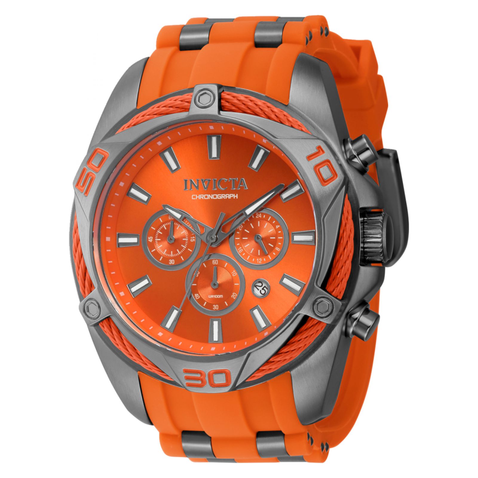Reloj Invicta Bolt 40320 color Naranja de Acero Inoxidable para Hombre