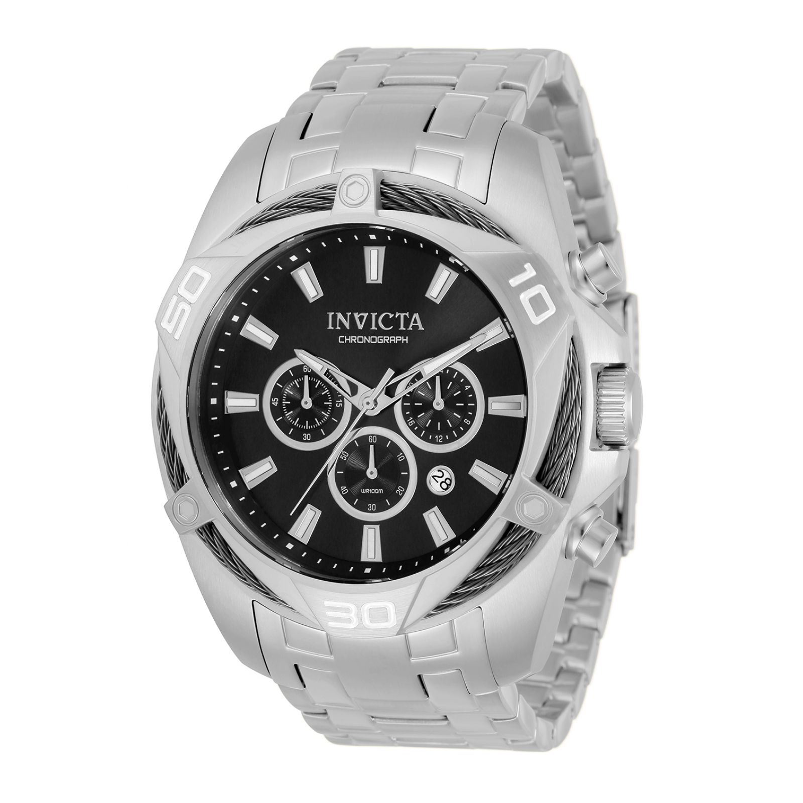 Reloj Invicta Bolt 34118 color Gris Acero Inoxidable para Hombre