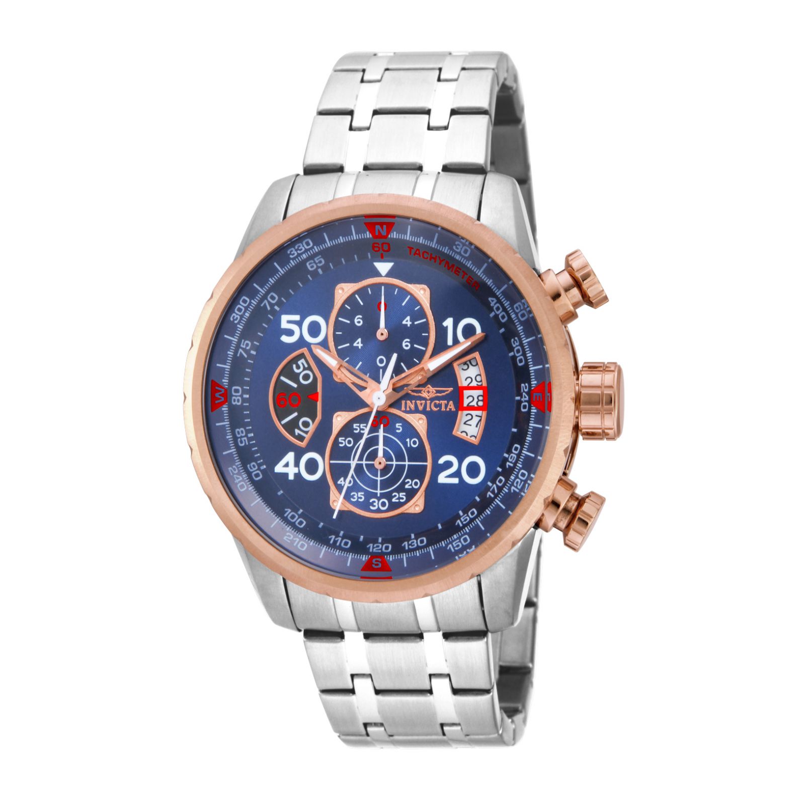 Reloj Invicta Aviator 17203 de Acero Inoxidable para Hombre