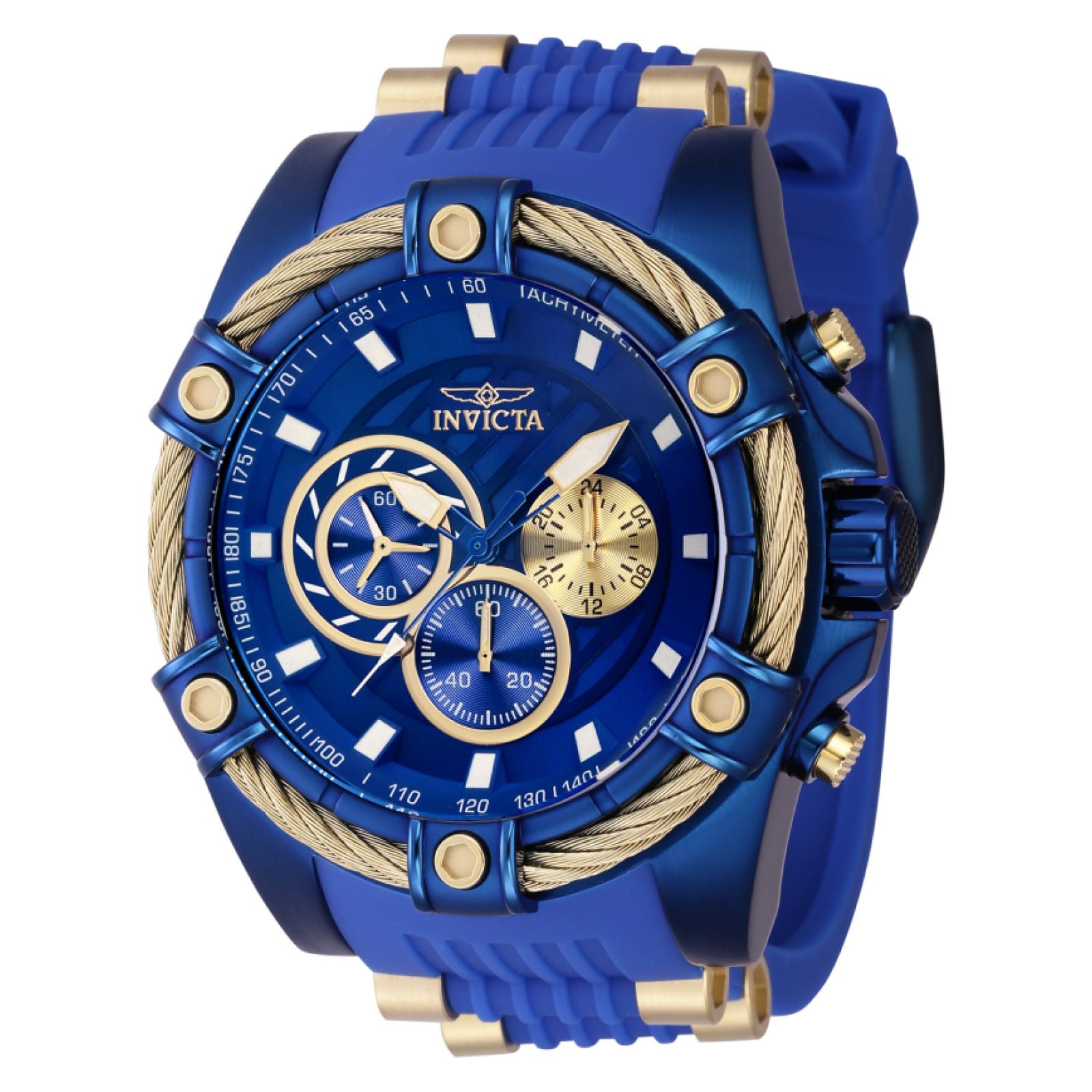 Reloj invicta azul hot sale