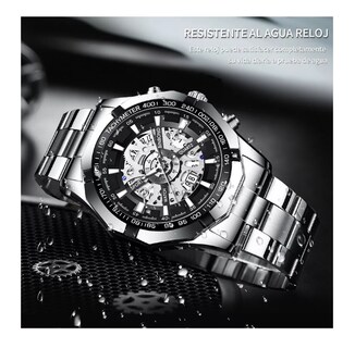 Foto 2 | Reloj Belug color Plata para Hombre
