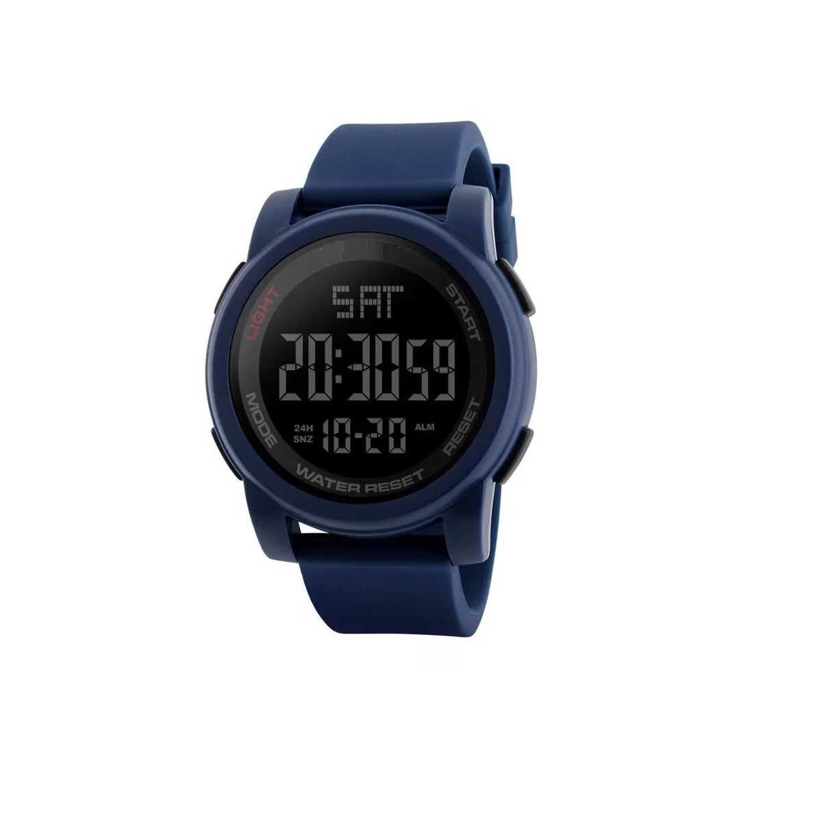 Reloj de Pulsera Digital Correa Eo Safe Imports Esi-9886 Azul para Hombre