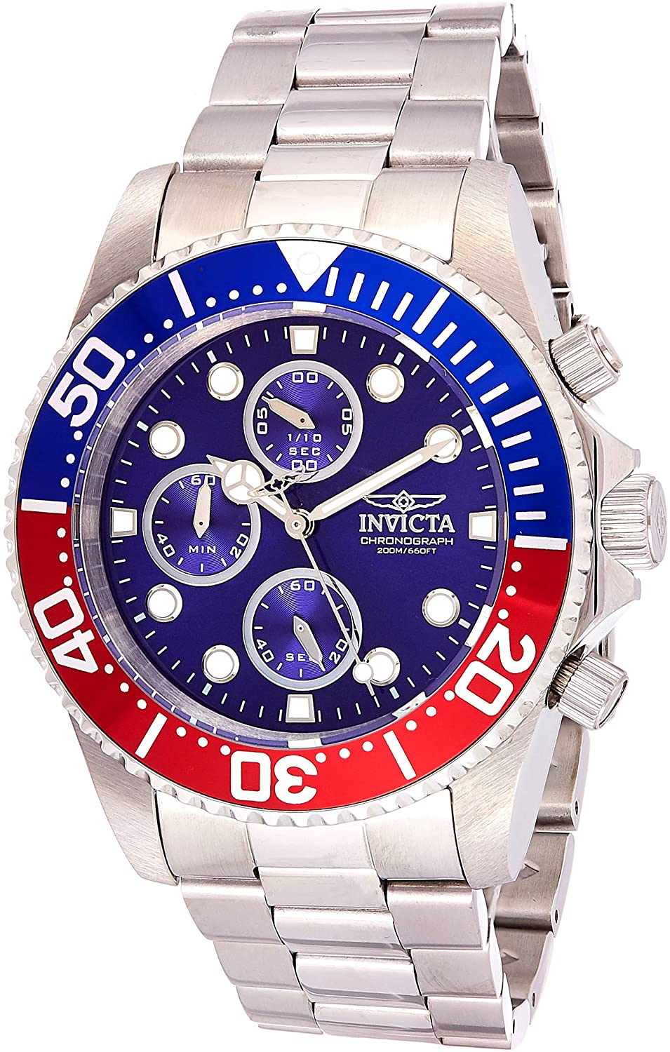 Foto 2 pulgar | Venta Internacional- Reloj Invicta de Acero Inoxidable Pro Diver de 43 MM