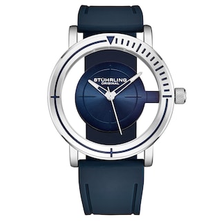 Foto 1 | Venta Internacional - Reloj para Hombre Stuhrling Original Cuarzo 42 mm Azul
