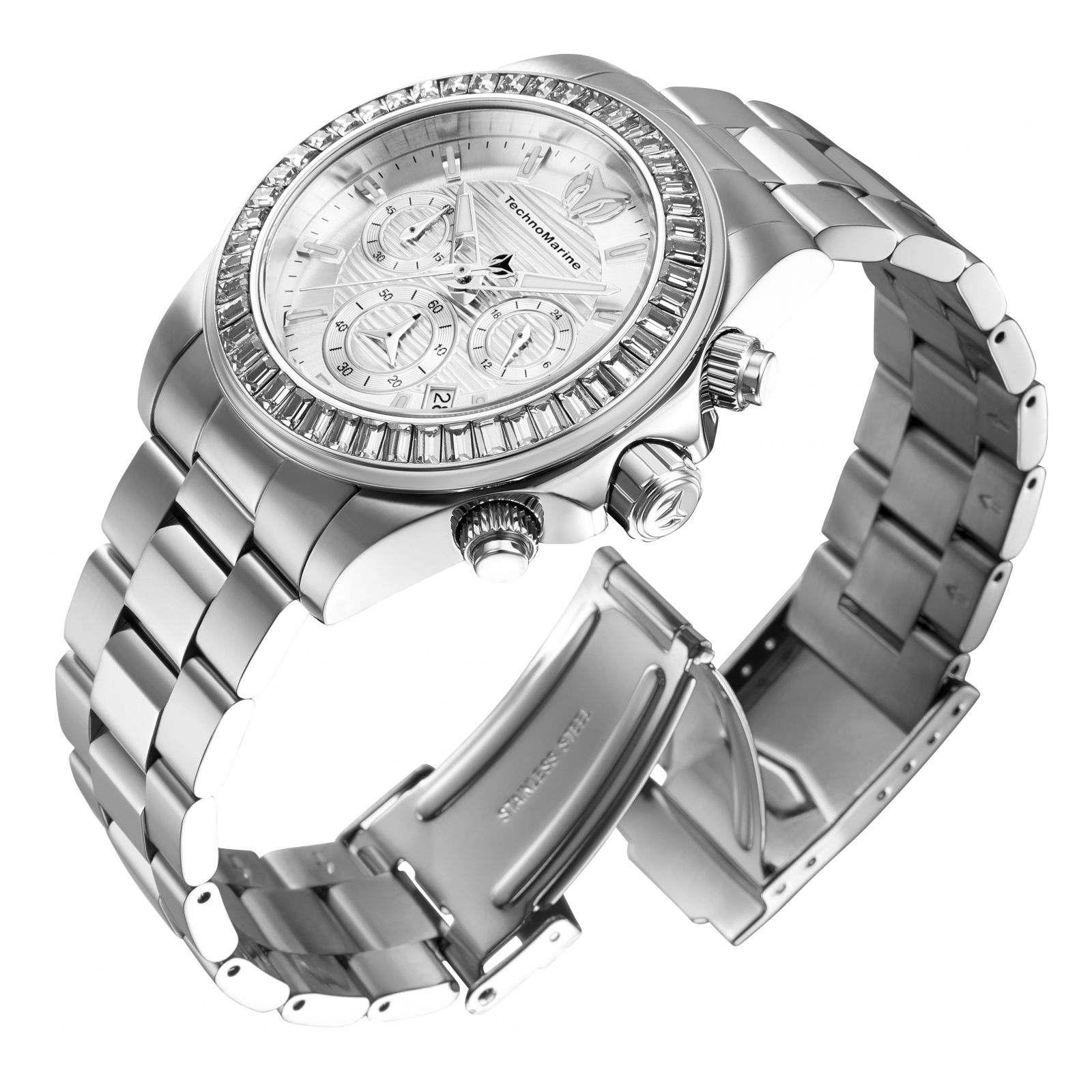 Foto 3 pulgar | Reloj Technomarine Manta Tm-222001 Acero Inoxidable Hombres