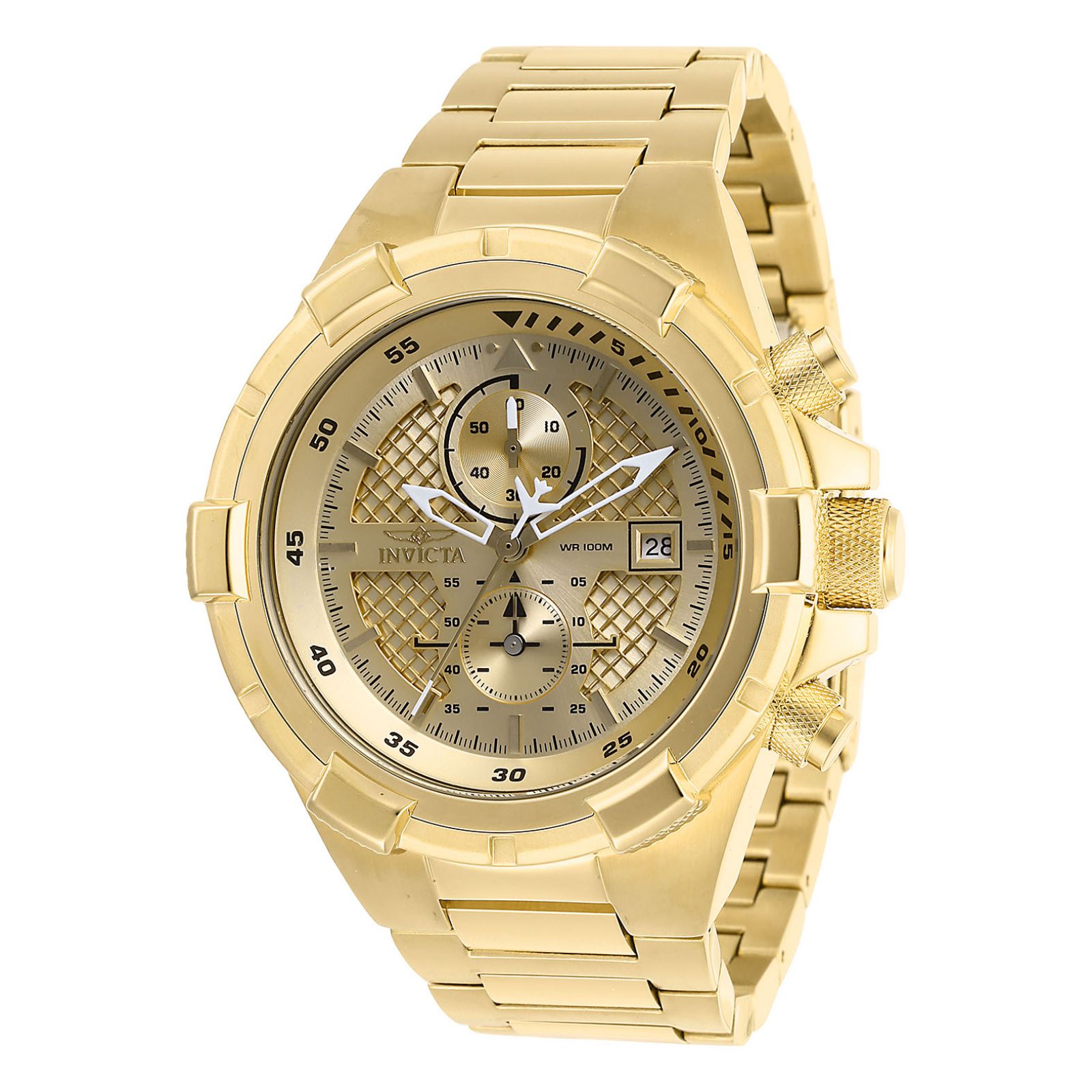Foto 2 pulgar | Reloj Invicta Aviator 28122 Acero Inoxidable para Hombre