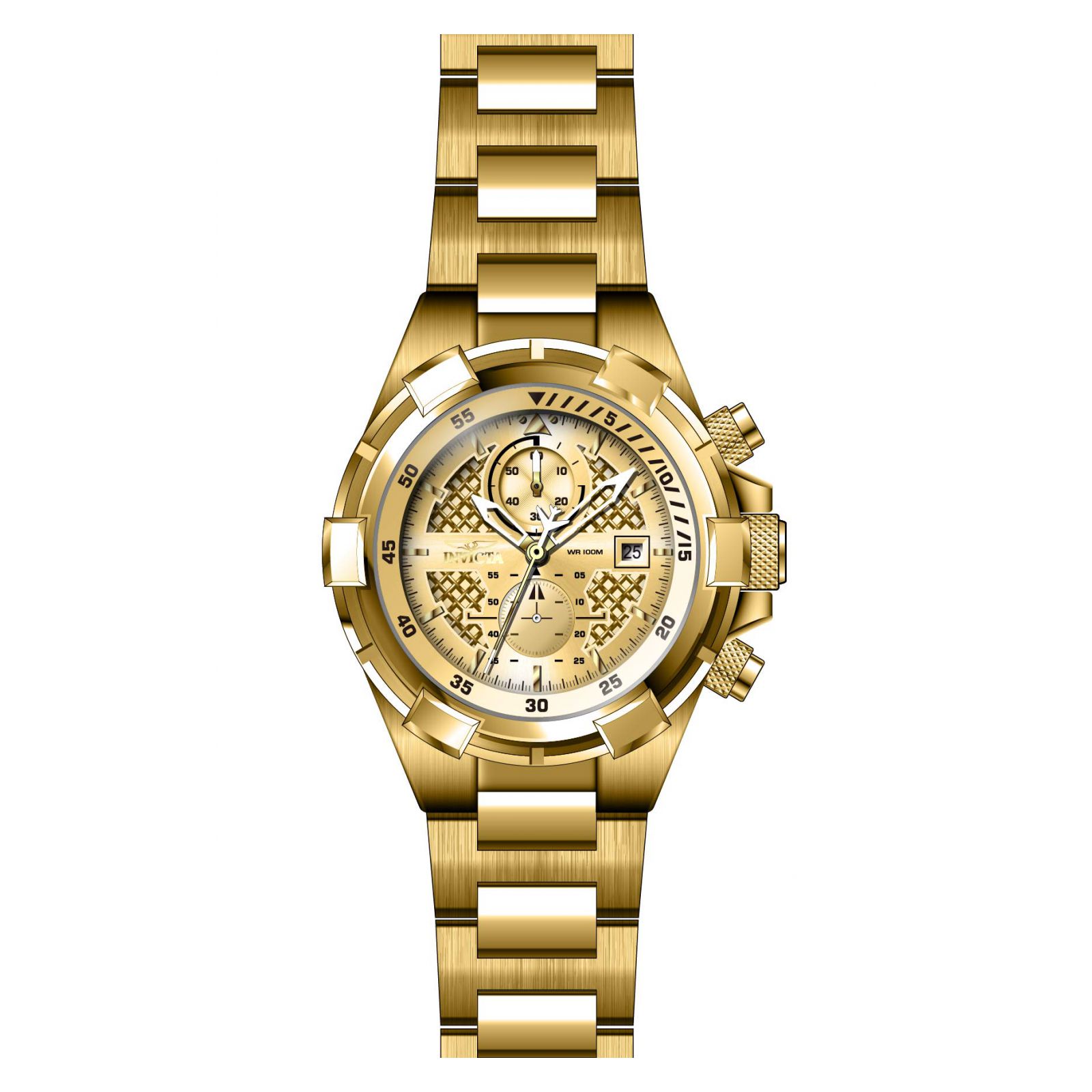 Foto 2 | Reloj Invicta Aviator 28122 Acero Inoxidable para Hombre