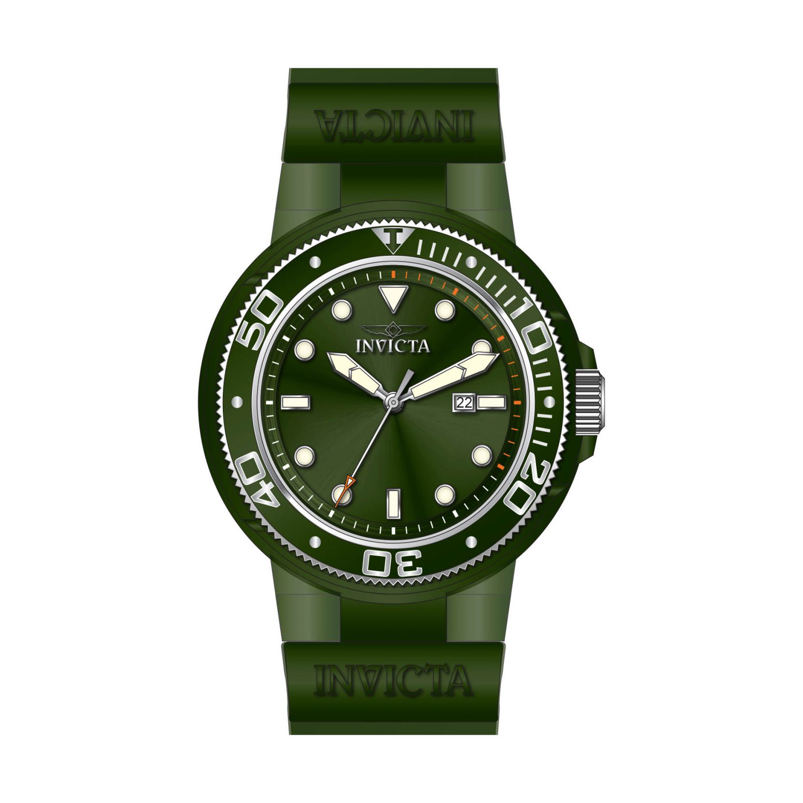 Foto 4 pulgar | Reloj Invicta Pro Diver 32332 Verde para Hombre