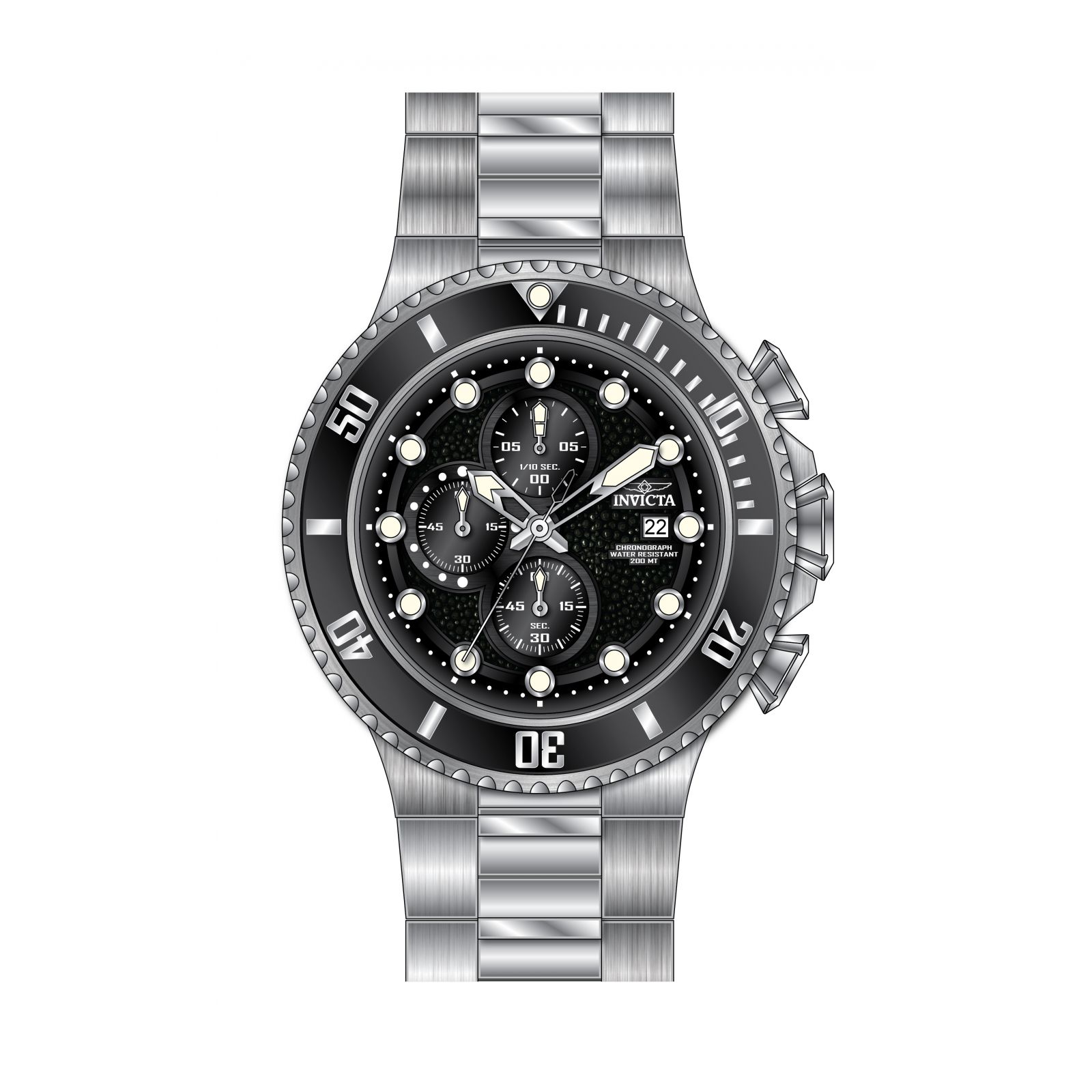 Foto 2 | Reloj Invicta 18906 Pro Diver de Acero Inoxidable para Hombre