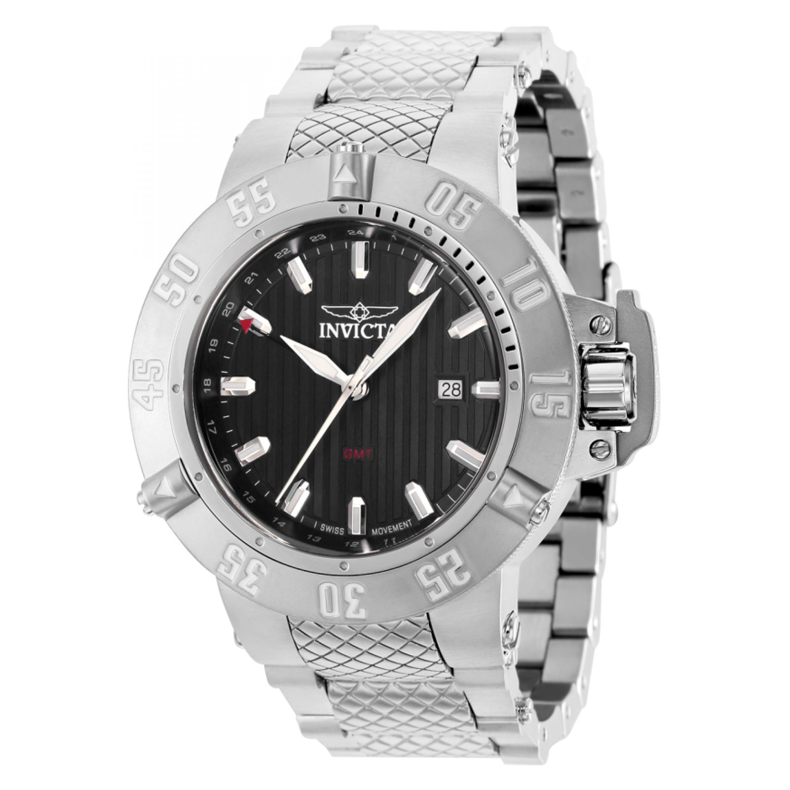 Reloj Invicta 37212 Subaqua color Plata Material Acero Inoxidable