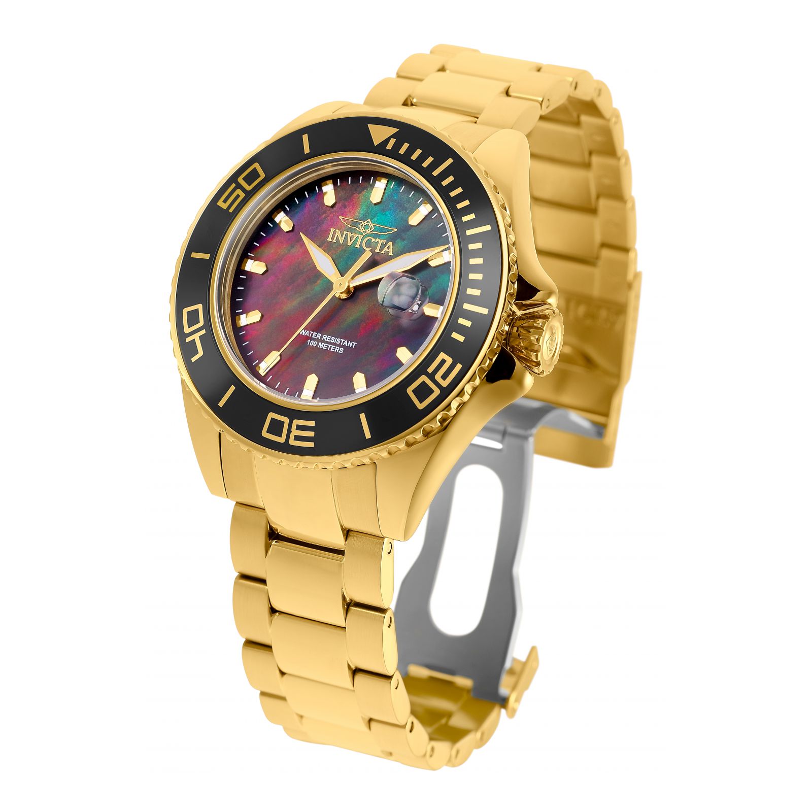 Foto 3 pulgar | Reloj Invicta Pro Diver Dorado de Acero Inoxidable para Hombre