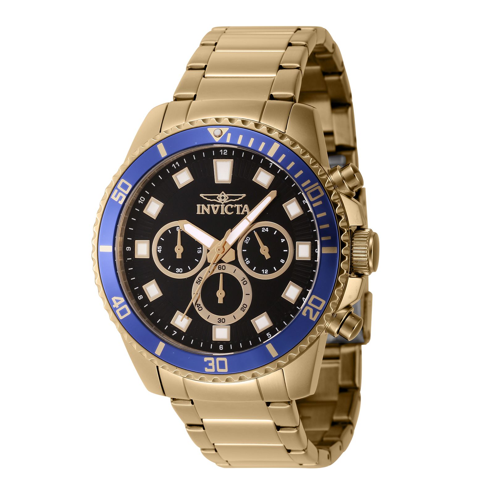 Foto 1 | Reloj Invicta Pro Diver Dorado de Acero Inoxidable para Hombre