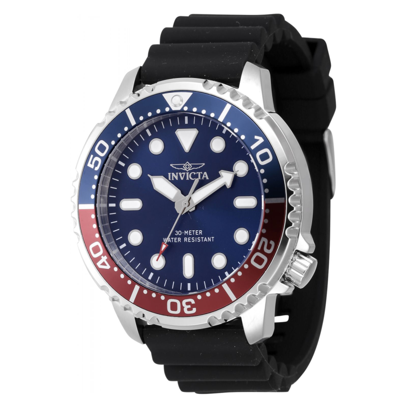 Reloj Invicta 47222 Pro Diver Color Negro Material Silicona para Hombre