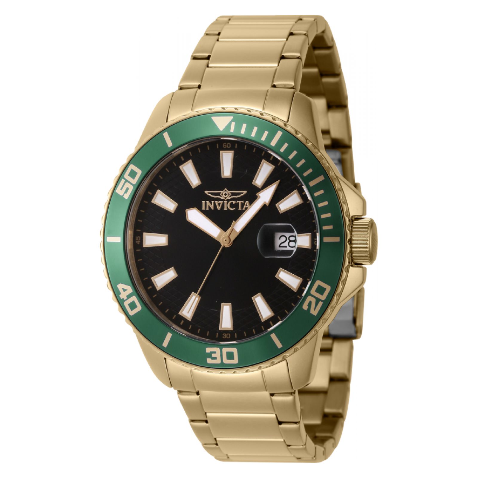 Reloj Invicta Pro Diver Dorado de Acero Inoxidable para Hombre