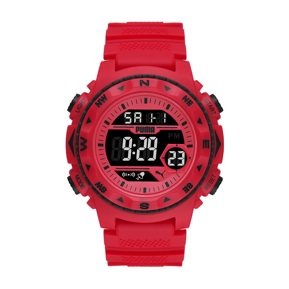 Foto 2 pulgar | Reloj Puma Rojo para Hombre