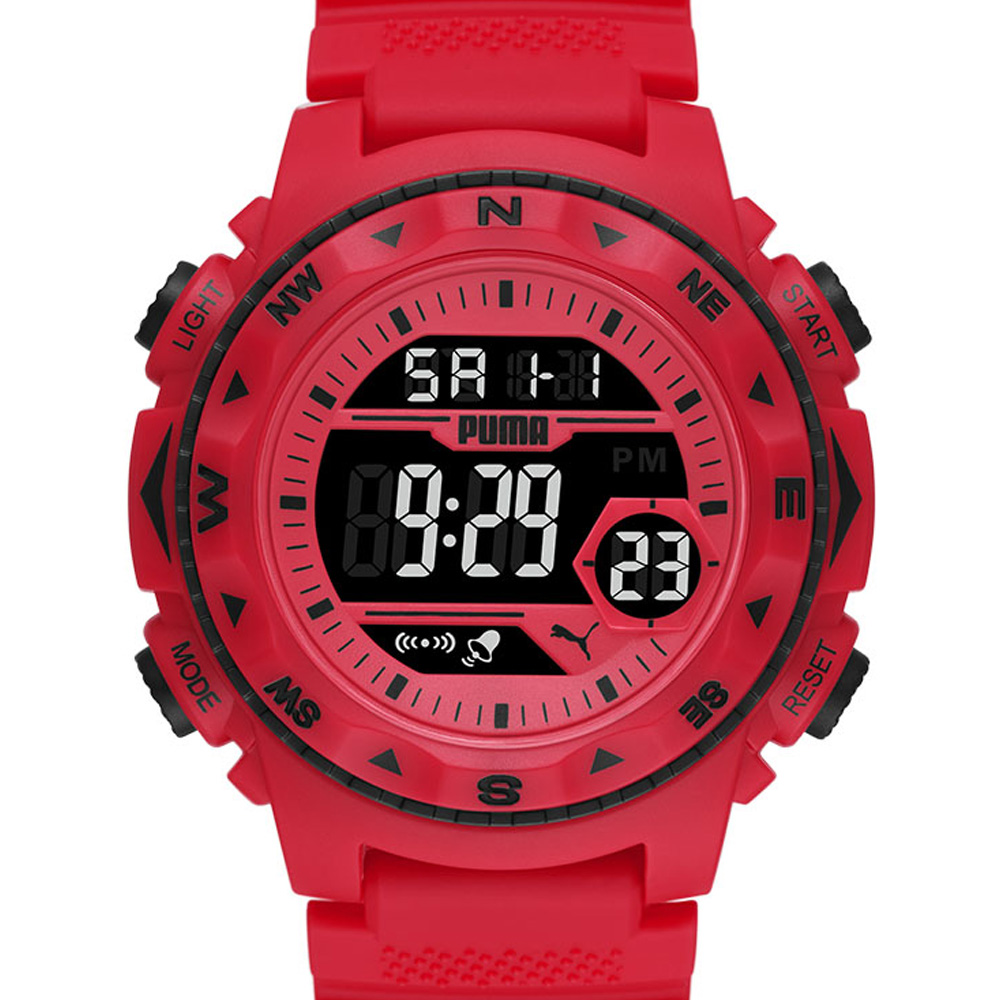 Foto 3 pulgar | Reloj Puma Rojo para Hombre