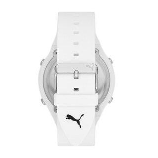 Foto 3 | Reloj Puma Blanco Esfera Positiva Movimiento Digital Correa de Poliuretano para Hombre