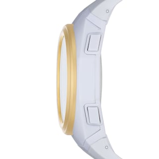 Foto 4 | Reloj Puma Blanco Plataforma Puma 9 Poliuretano Negro y Blanco Pantalla Positiva Movimiento Digital para Hombre