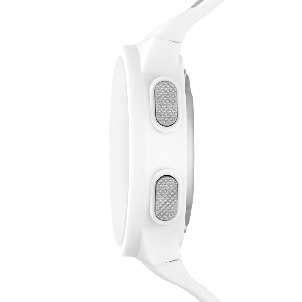 Foto 5 pulgar | Reloj Puma Blanco Digital Esfera Positiva Movimiento LCD Correa Poliuretano para Hombre
