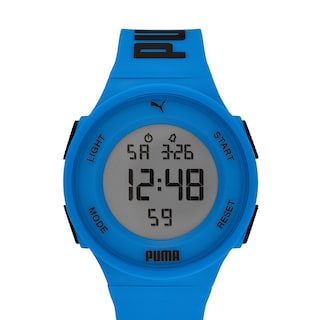 Foto 2 | Reloj Puma Azul Digital Esfera Positiva Movimiento Lcd Correa Poliuretano para Hombre