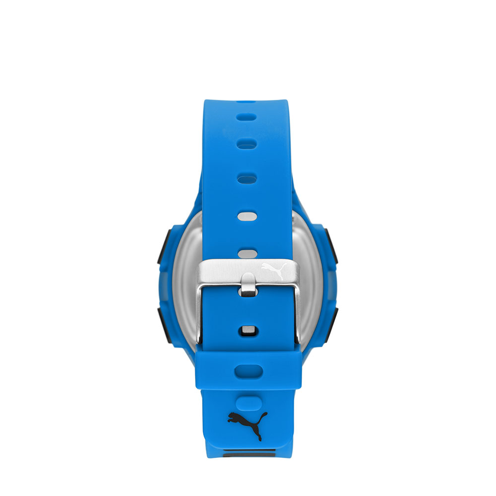 Foto 4 pulgar | Reloj Puma Azul Digital Esfera Positiva Movimiento Lcd Correa Poliuretano para Hombre