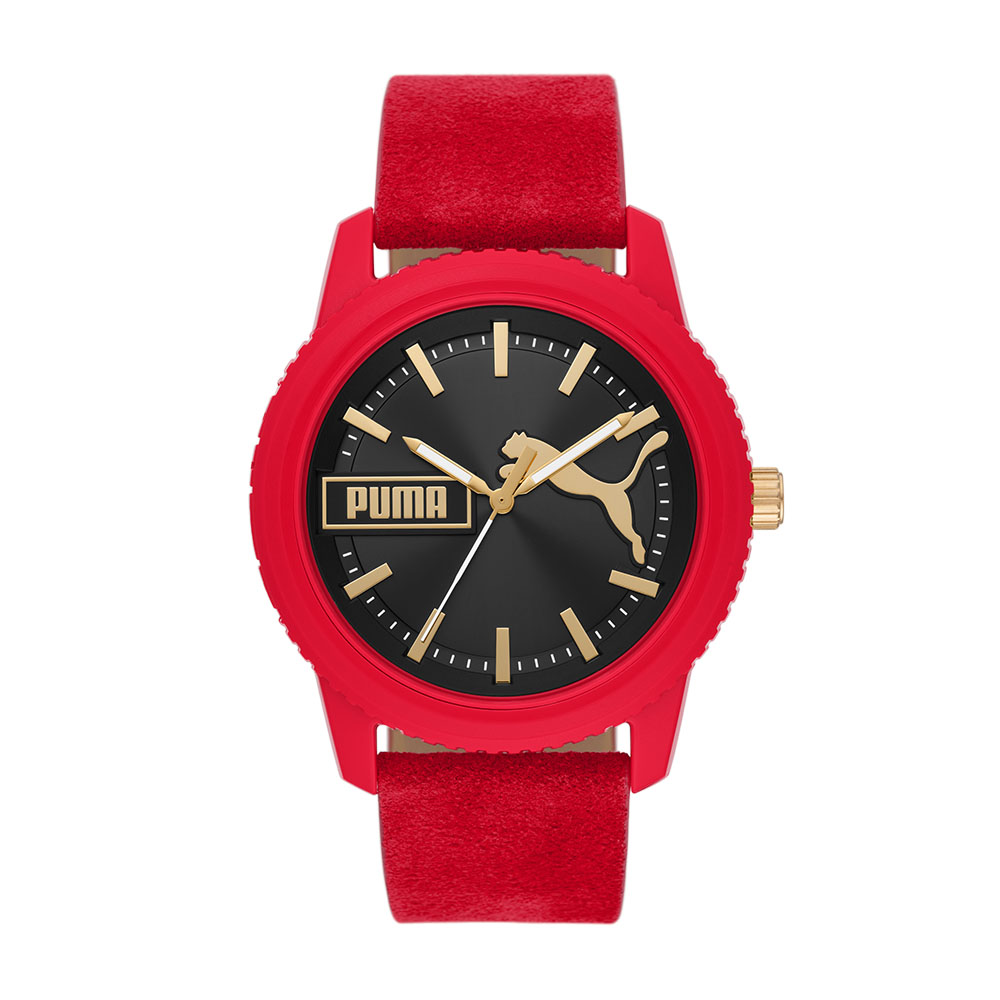 Foto 2 pulgar | Reloj Puma Ultrafresh Rojo Resistente Al Agua 30 M