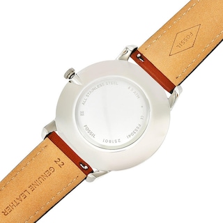 Foto 4 | Reloj de Pulso Fossil The Minimalist Fs5304 color Plata para Caballero