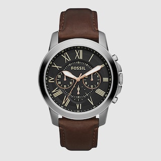 Foto 1 | Reloj de Pulso Fossil Grant Fs4813 color Plata para Caballero