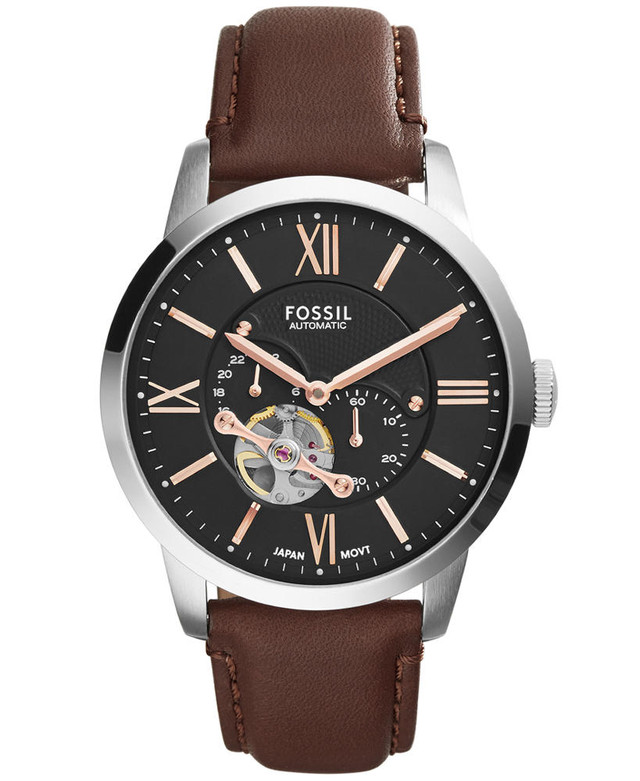 Foto 2 pulgar | Reloj de Pulso Fossil Townsman Me3061 color Plata para Hombre