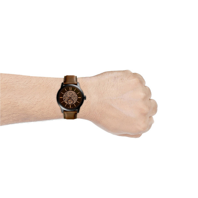 Foto 3 pulgar | Reloj Fossil Townsman Me3155 color Negro para Hombre