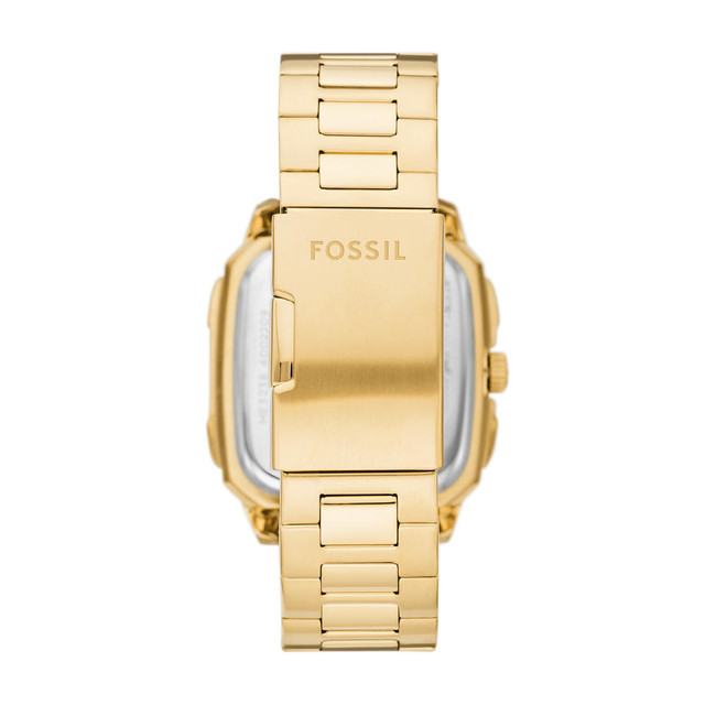 Foto 4 pulgar | Reloj Fossil Inscription Me3239 Dorado para Hombre