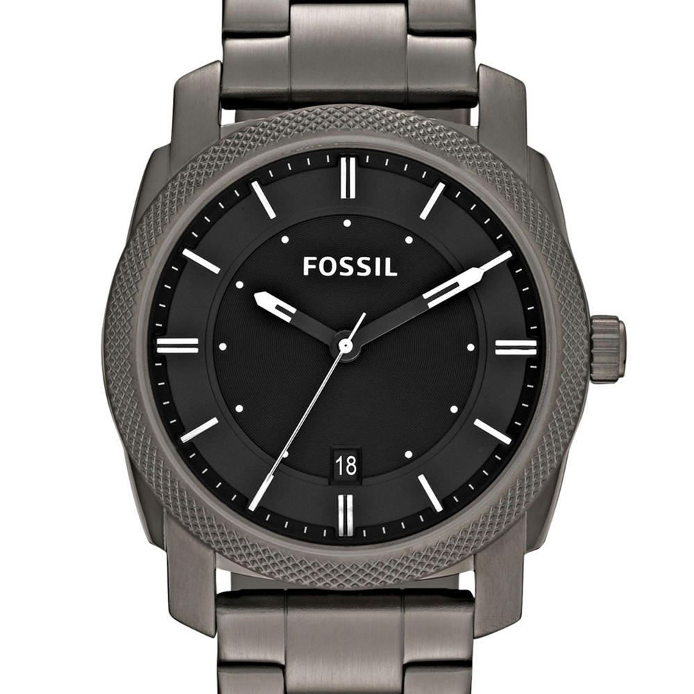 Foto 4 pulgar | Reloj Fossil Fossil Machine Fs4774 Gris para Hombre