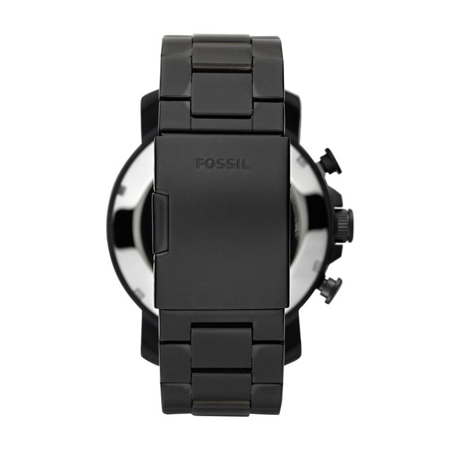 Foto 4 | Reloj de Pulso Fossil Nate Jr1356 Negro para Hombre