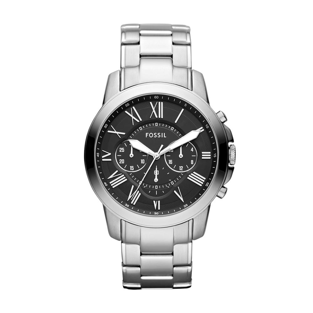 Reloj Fossil Grant Fs4736 Plateado para Hombre