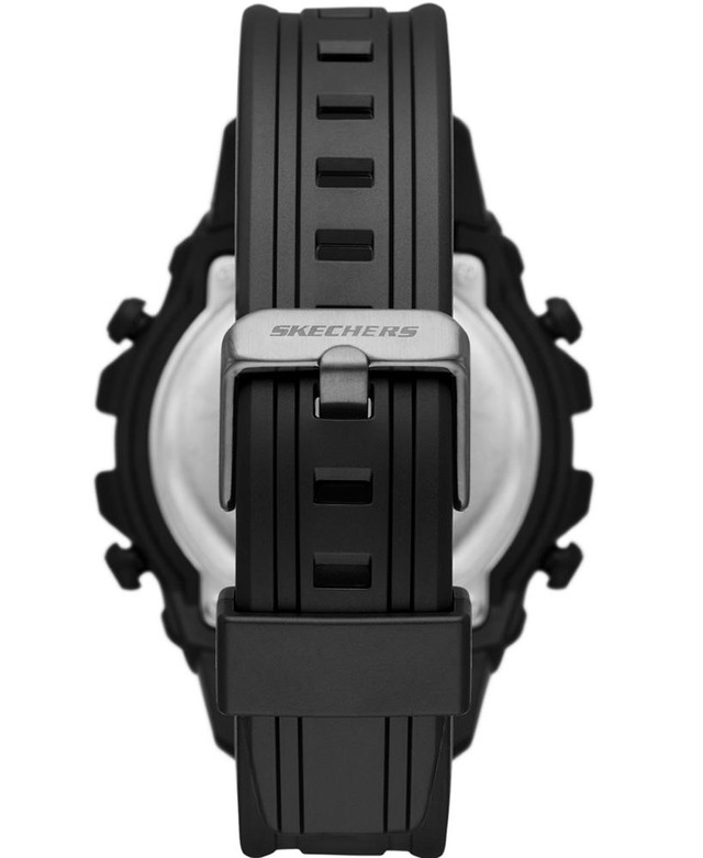 Foto 2 | Reloj Skechers Mcconnell Sr1130 Negro para Hombre