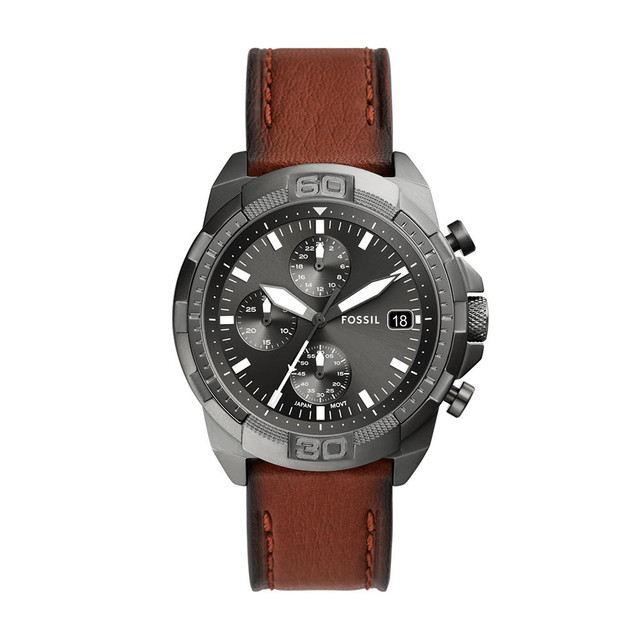 Foto 2 pulgar | Reloj Fossil 44mm Bronson Fs5855 Color Ahumado para Caballero