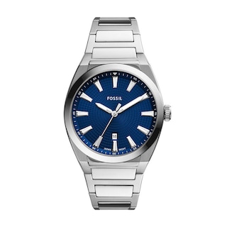 Foto 1 | Reloj Fossil Everett 3 Hand Fs5822 Color Plata para Caballero