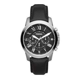 Foto 1 | Reloj de Pulso Fossil Grant Fs4812 color Plata para Caballero